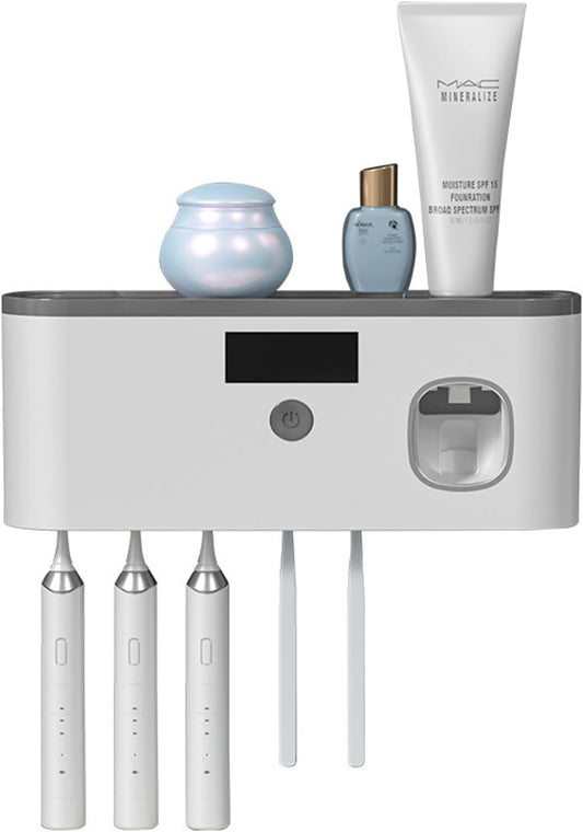 Smart Solar Toothbrush Station