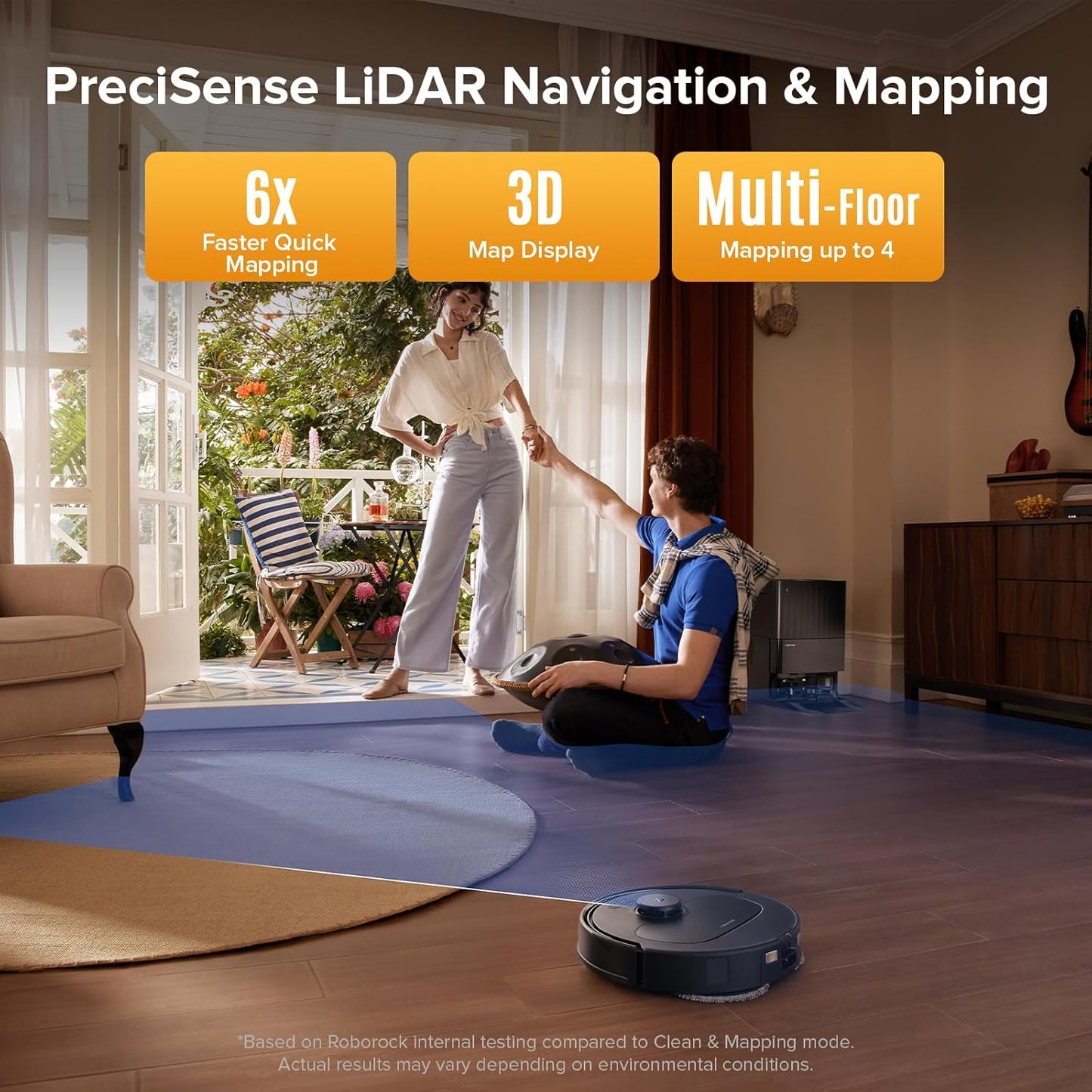 Smart Clean & Mop Robot