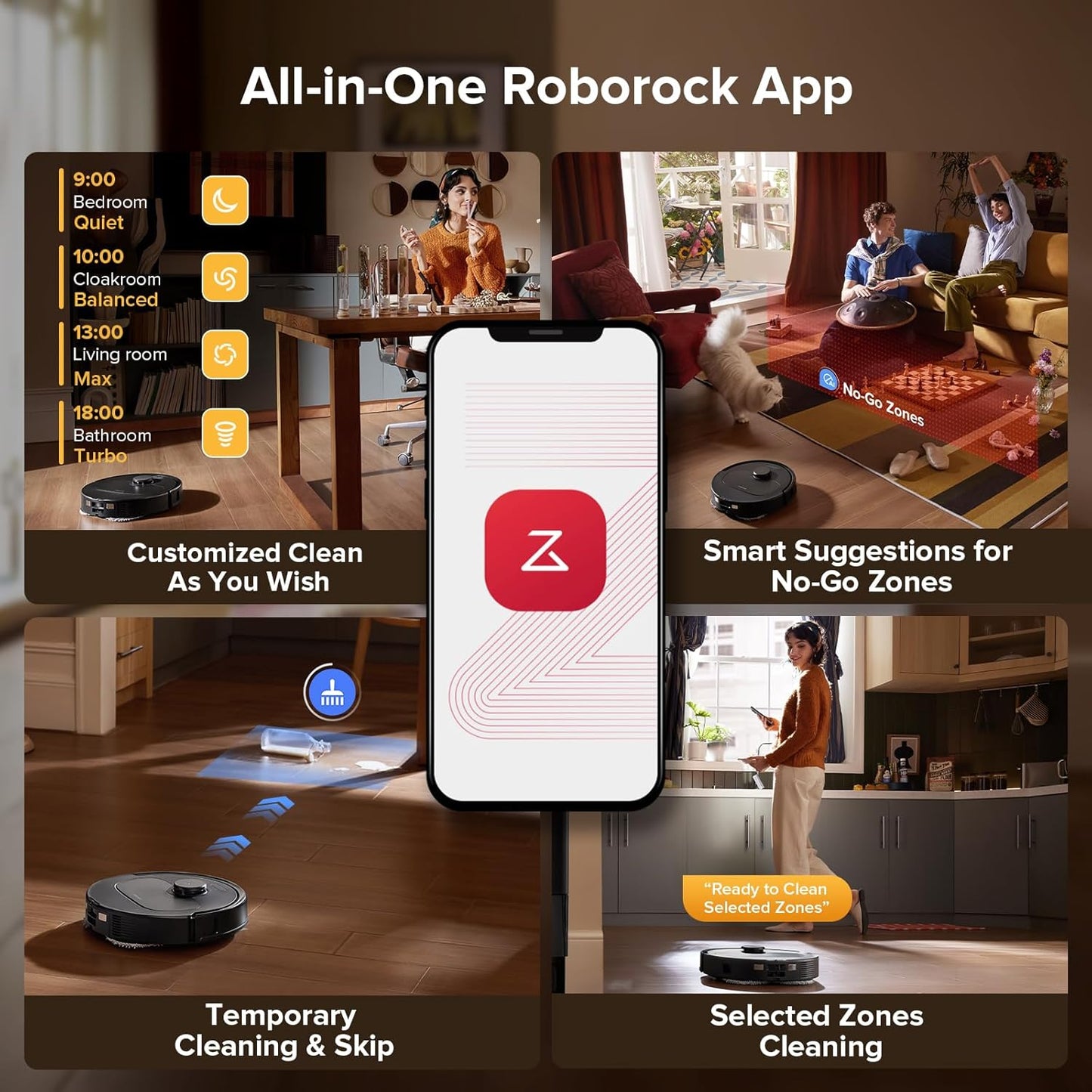 Smart Clean & Mop Robot